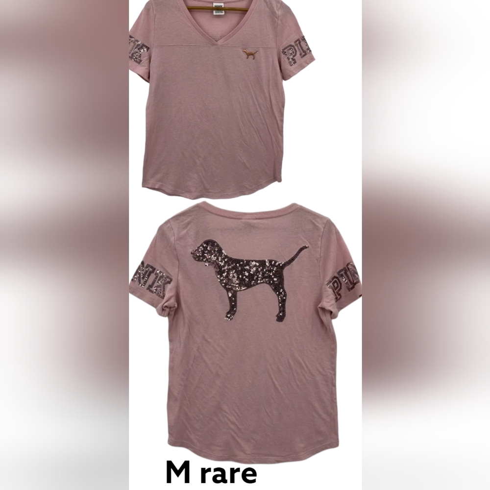 Rare victoria secret pink bling shirt